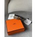 Вишуканий ремінь Hermès Mini Constance H у бежевому з золотом