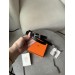 Бездоганний ремінь Hermès Mini Constance H у чорному зі сріблом