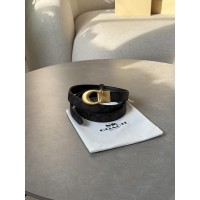 Coach C Hardware Reversible Belt Canvas/Gold