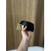 Ремінь Burberry TB: чорна шкіра, золотий акцент