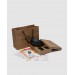 Ремінь Coach Belt Kit: сіра канва + дві бляшки в комплекті