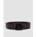 Ремінь Coach Belt Kit: коричнева канва + дві бляшки в комплекті