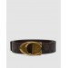 Ремінь Coach Belt Kit: коричнева канва + дві бляшки в комплекті