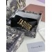 Ремінь Dior JA-D-Fence: чорна теляча шкіра та золото
