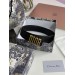Ремінь Dior D-Fence: чорна теляча шкіра та золото