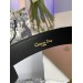 Ремінь Dior D-Fence: чорна теляча шкіра та золото