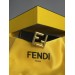 Ремінь Fendi: чорна шкіра та золото