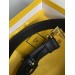 Ремінь Fendi: чорна шкіра та золото