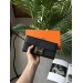 Гаманець Hermès Constance Long To Go: чорна шкіра та золого кольору H