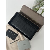 Клатч Bottega Veneta Intrecciato Bi-Fold Wallet Large Black