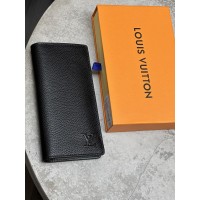 Клатч Louis Vuitton Aerogram Portefeuille Brazza NM Bi-fold Coin Purse Large Black