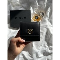 Гаманець Pinko Small Leather Wallet Black