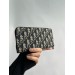 Клатч Dior 30 Montaigne: синій Jacquard Oblique та 12 відділень для карток