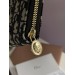 Клатч Dior 30 Montaigne: синій Jacquard Oblique та 12 відділень для карток