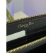 Клатч Dior 30 Montaigne: синій Jacquard Oblique та 12 відділень для карток
