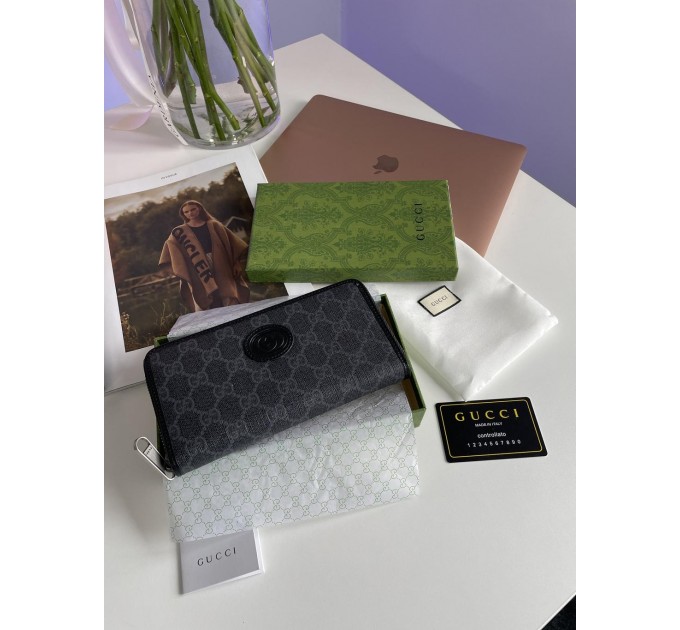 Клатч Gucci Ophidia GG: сіра канва та фірмовий стиль
