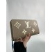 Клатч Louis Vuitton Clemence: двоколірний бежевий із фірмовим тисненням