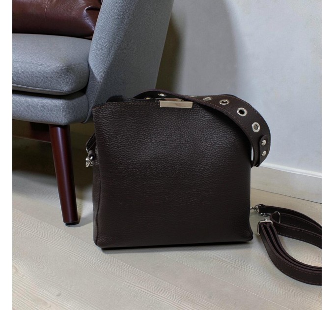 Крос-боді Д200ш шоколад | BAG Store