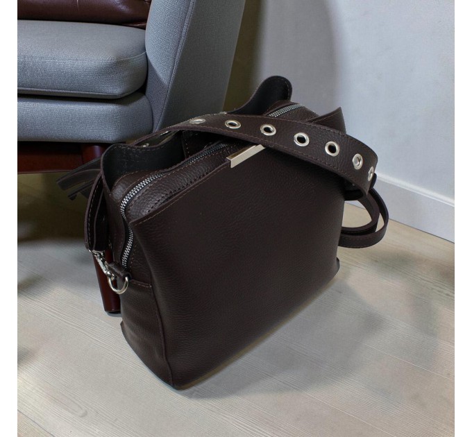 Крос-боді Д200ш шоколад | BAG Store